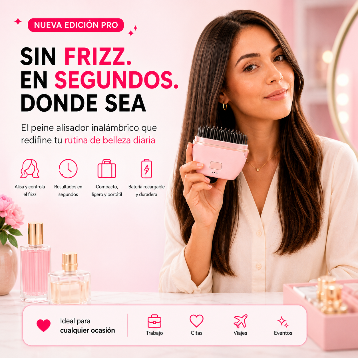 MiniLiss Pro - Cabello Impecable Donde Vayas